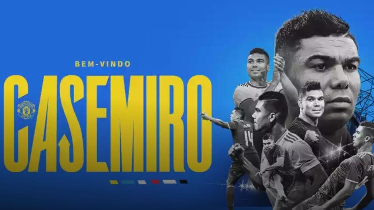 Casemiro ya es un 'red devil' de forma oficial