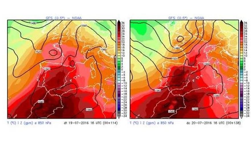 Primera onada de calor de l&#039;estiu.