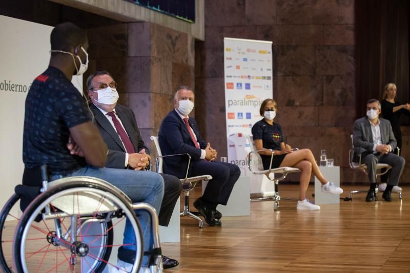 Presentación de los deportistas paralímpicos canarios preseleccionados para Tokio 2021