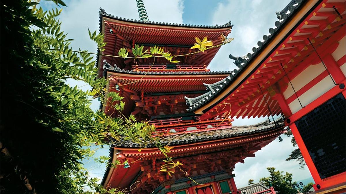 Kiyomizu-dera, en Kioto (Japón).