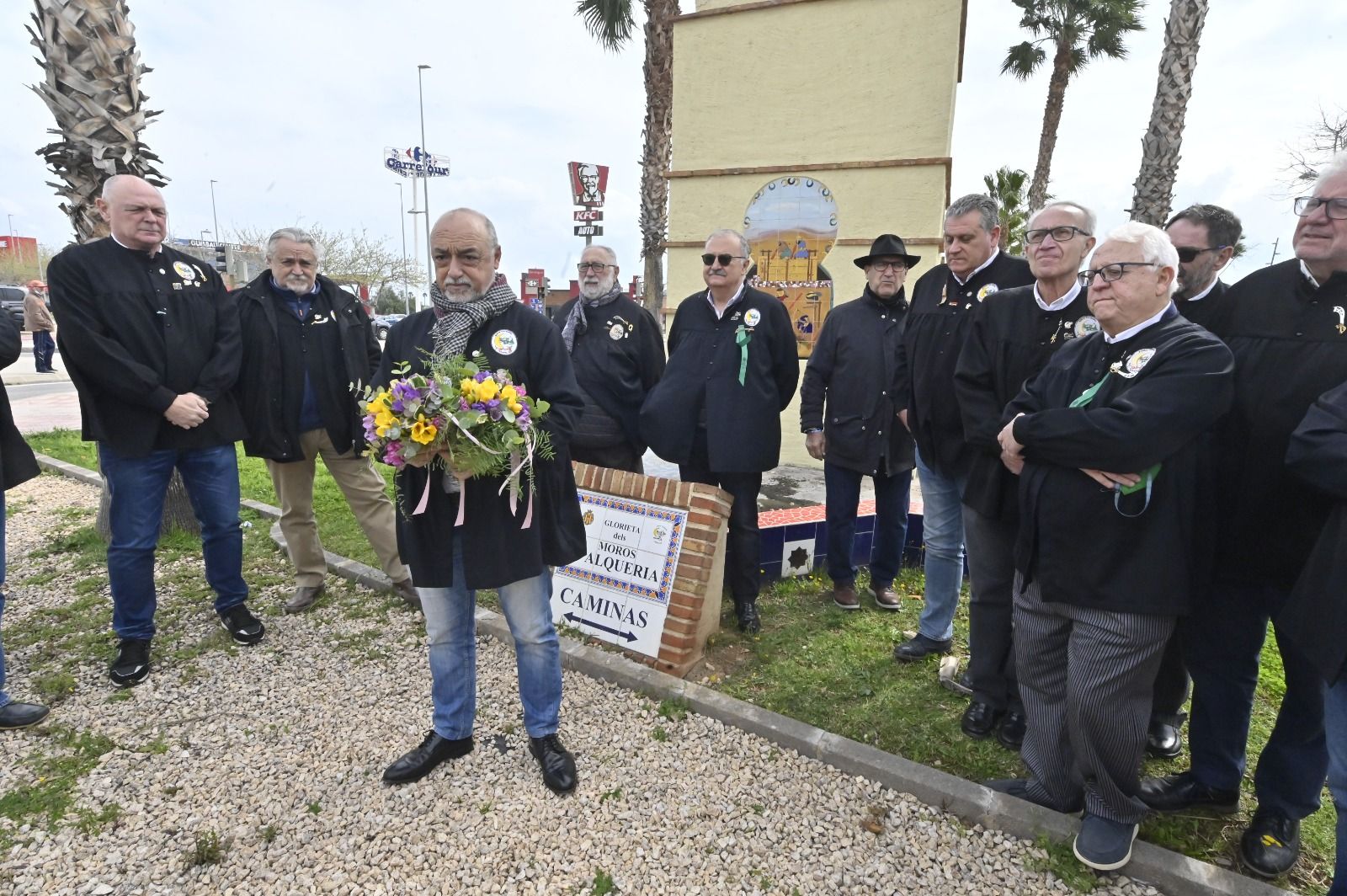 Homenaje de los Moros d'Alqueria en su glorieta