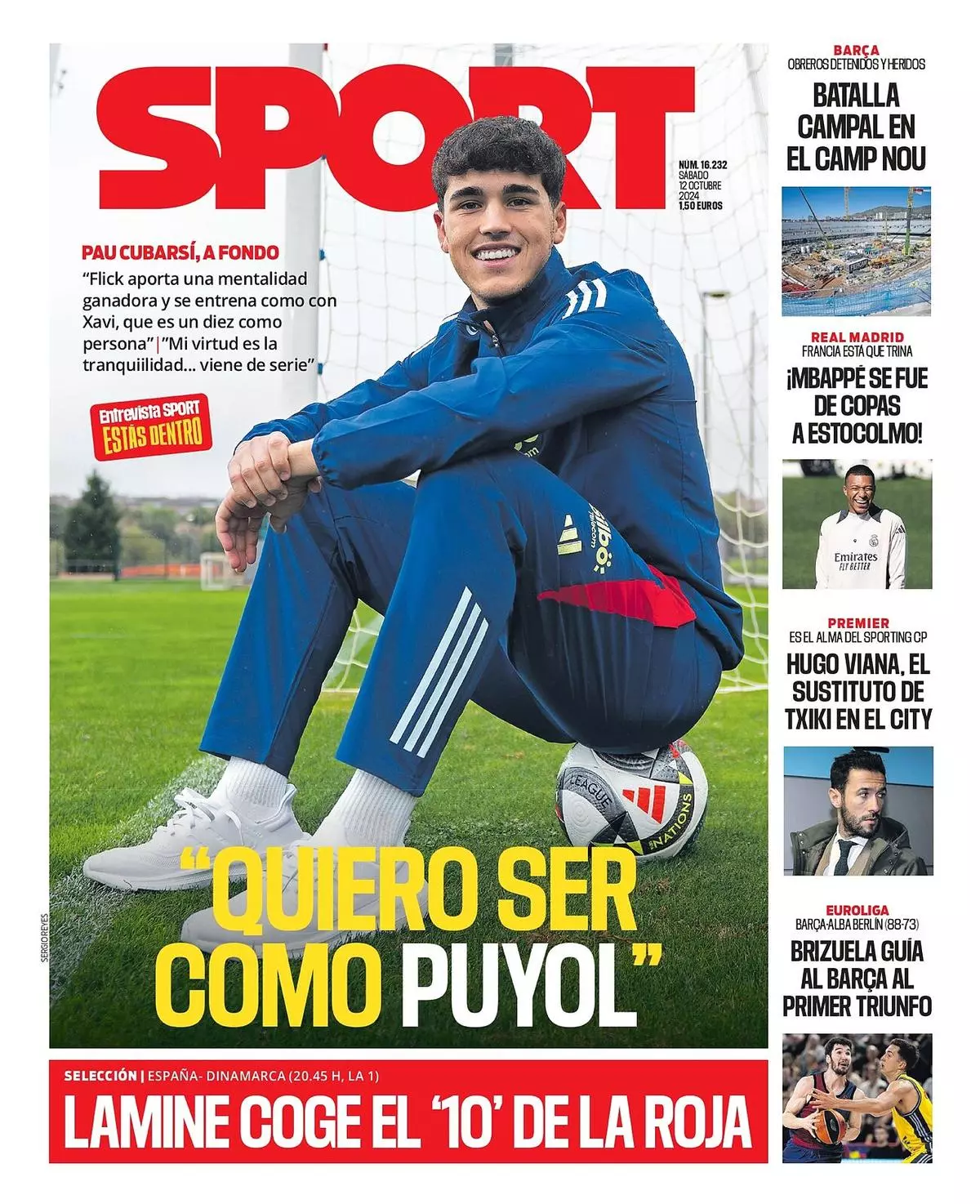 Las portadas de hoy, 12 de octubre de 2024
