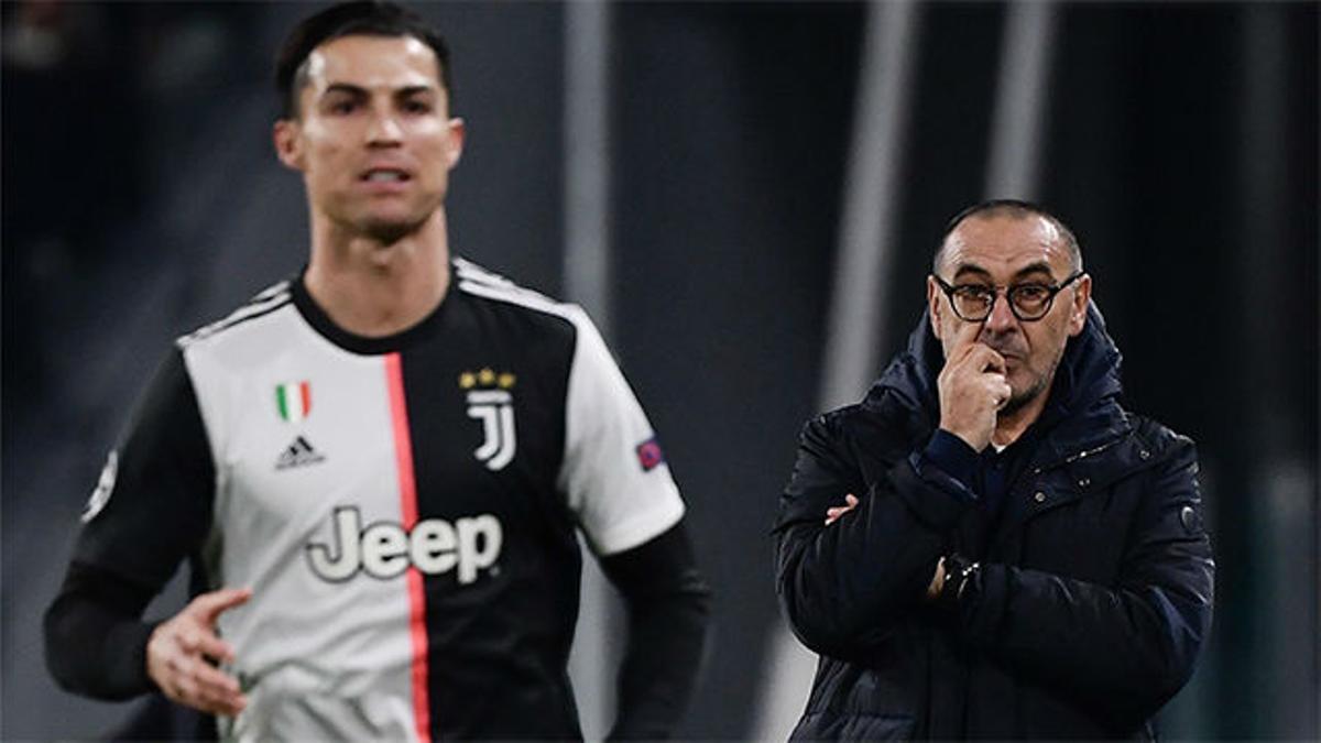 Sarri: Cristiano es un animal que se nutre del gol