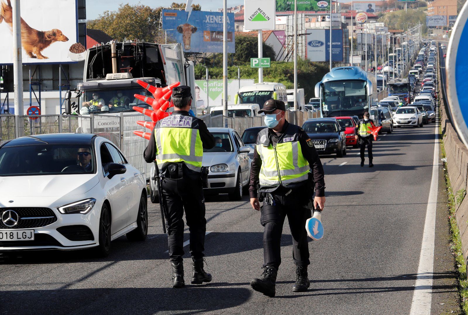 Cierre perimetral de Vigo: un puente de Todos los Santos Confinados