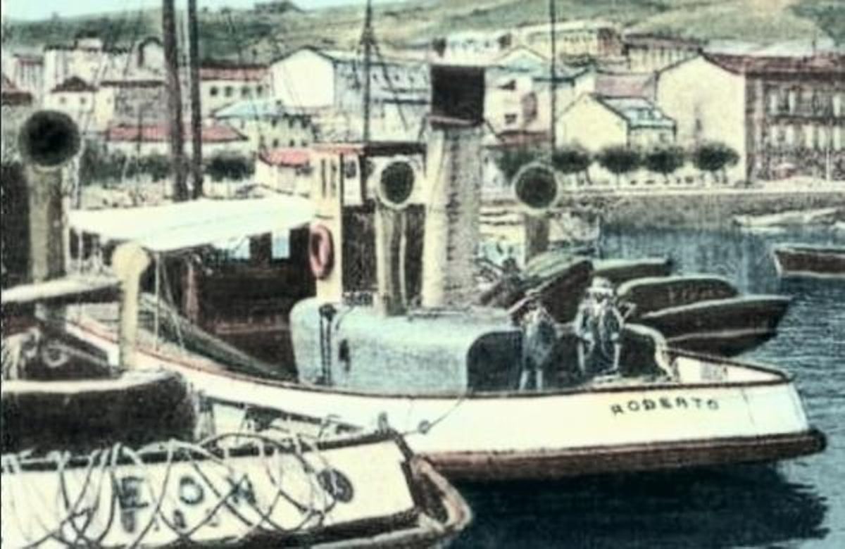 O barco alxibe «Roberto».