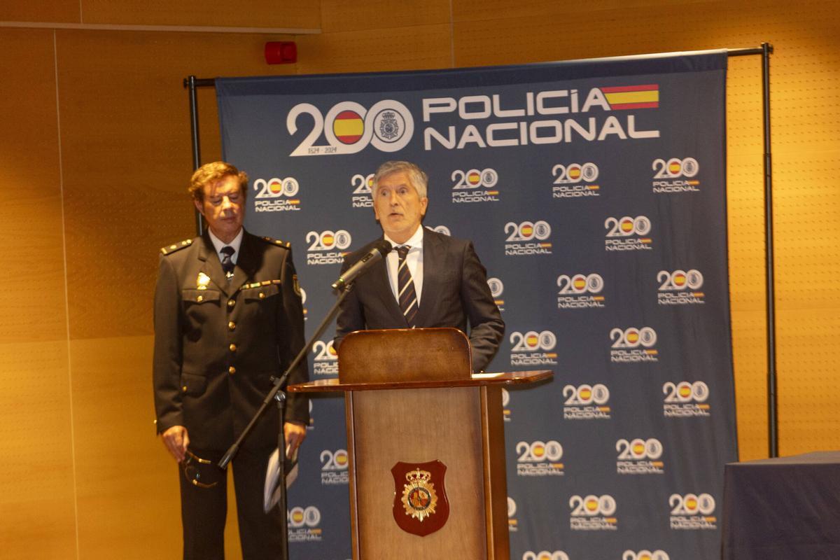 Toma de posesión de José Antonio Puebla, nuevo jefe superior de la Policía Nacional