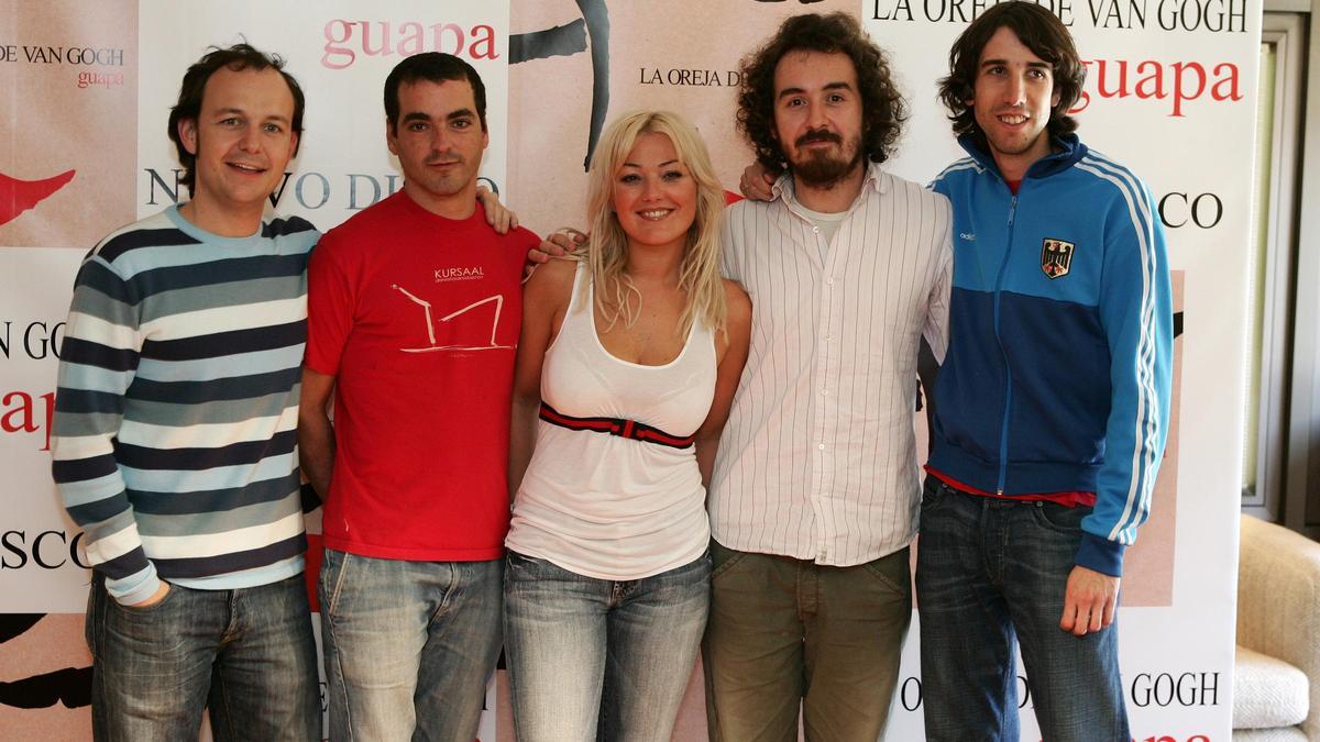 La Oreja de Van Gogh en 2006, un año antes de la salida de Amaia Montero.