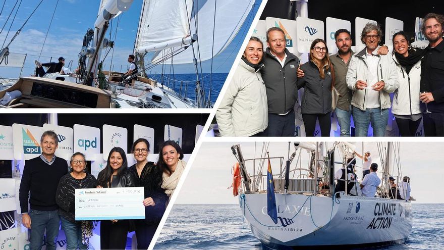 El ‘Galaxie’ de Marina Ibiza conquista la IX Regata de Travesía APD