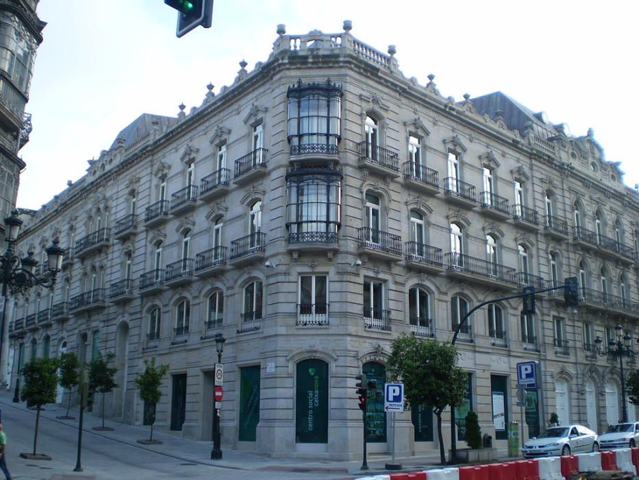 Los edificios de Jenaro de la Fuente en Vigo
