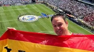 Pedro Sancho, el aragonés que fue espectador en la victoria de España: "Me siento muy afortunado de poder ver la final de la Copa del Mundo y ganarla, es una sensación increíble"