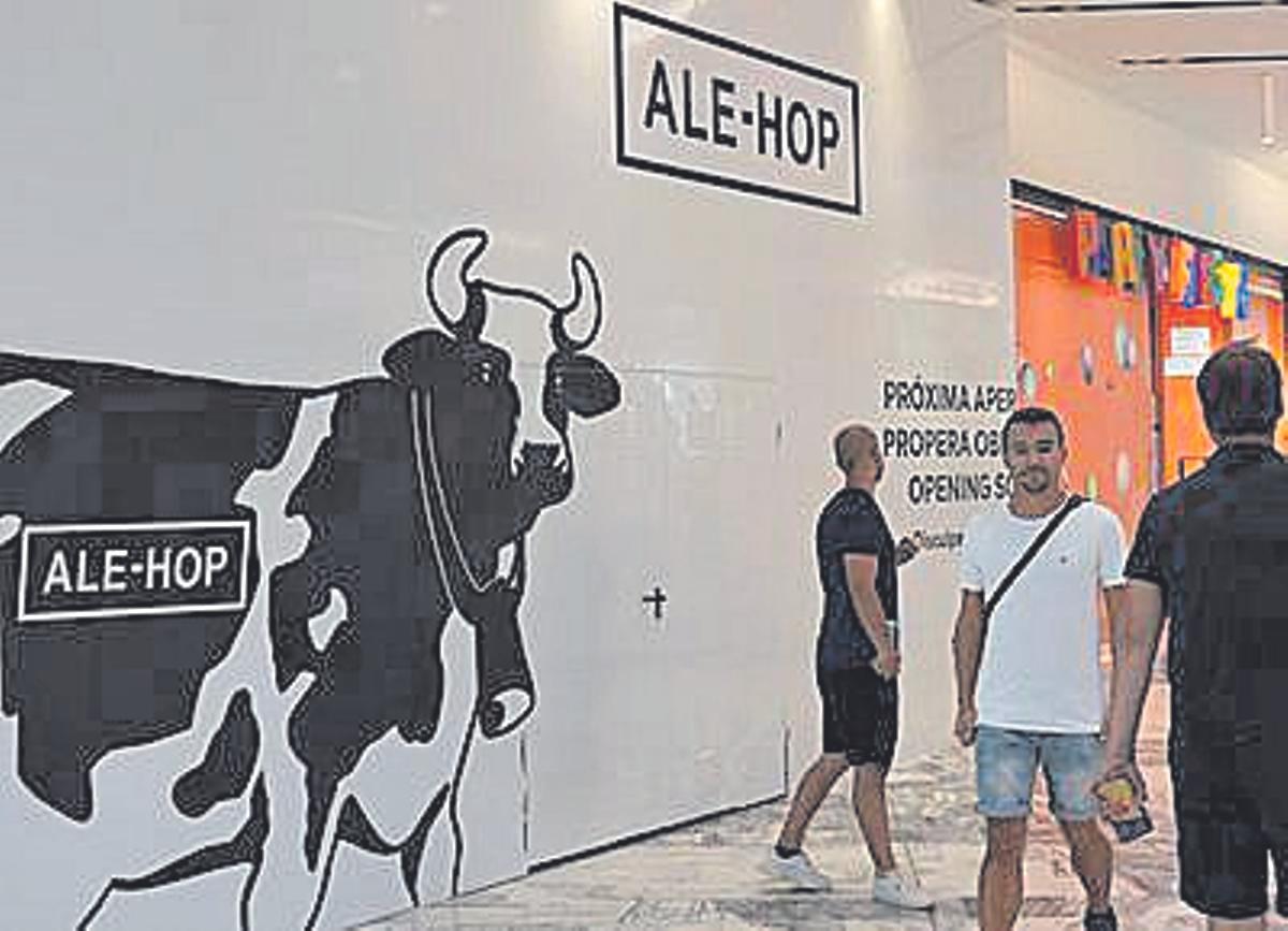 Futura tienda de Ale-hop en CC Salera de Castelló.