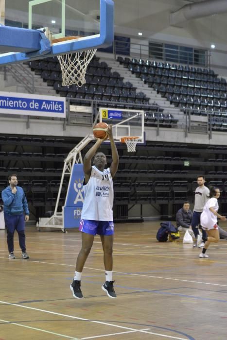 Ayitso ya se entrena con el ADBA de Avilés