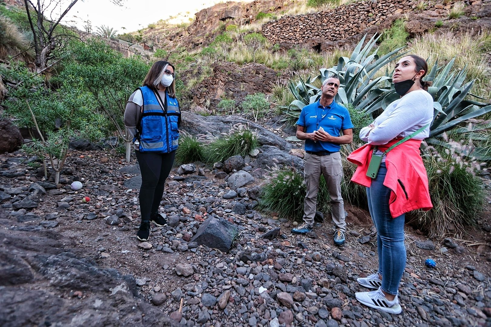 Recorrido por los barrancos de Santa Cruz con la UMA