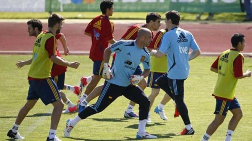 La selección se da un baño de masas