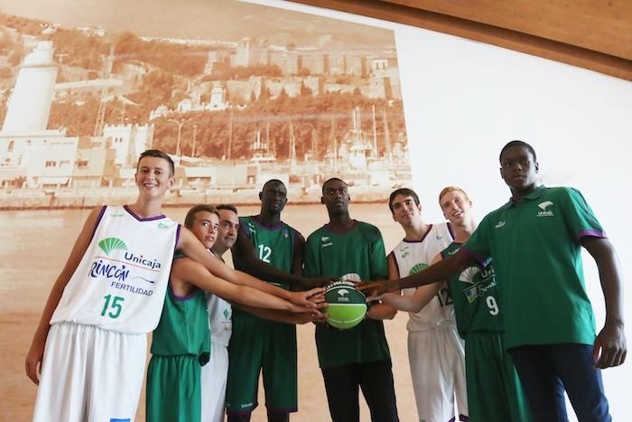 Presentación de la equipación del Unicaja