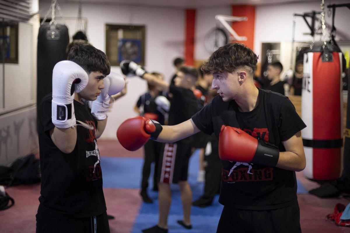 Boom del boxeo entre los adolescentes