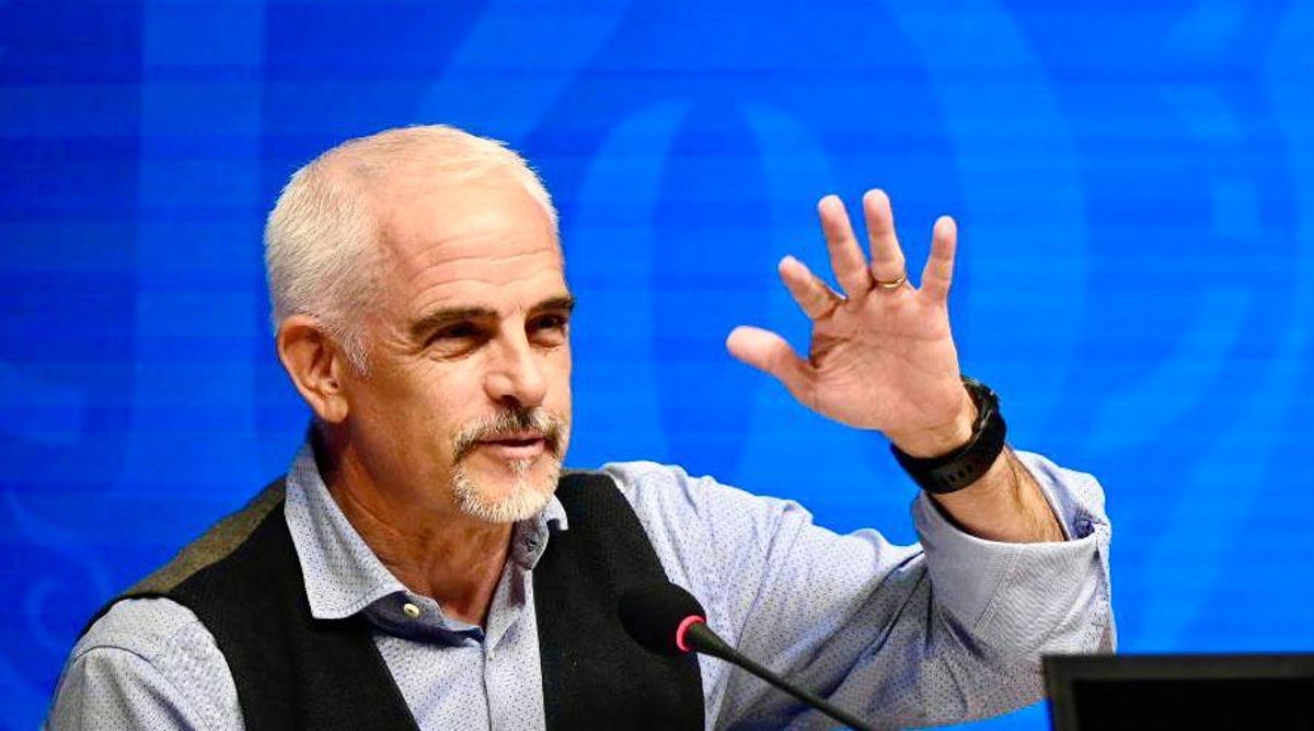 Alan Pace, durante la rueda de prensa de este martes. Alan Pace, durante la rueda de prensa de este martes.