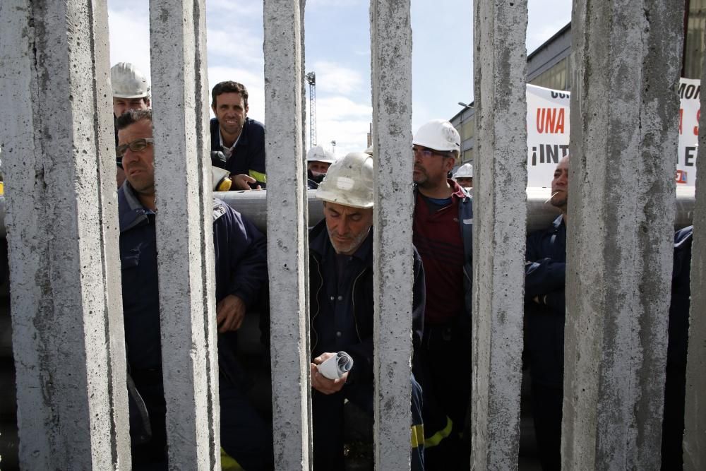 Los despedidos de Montrasa visitan Alcoa