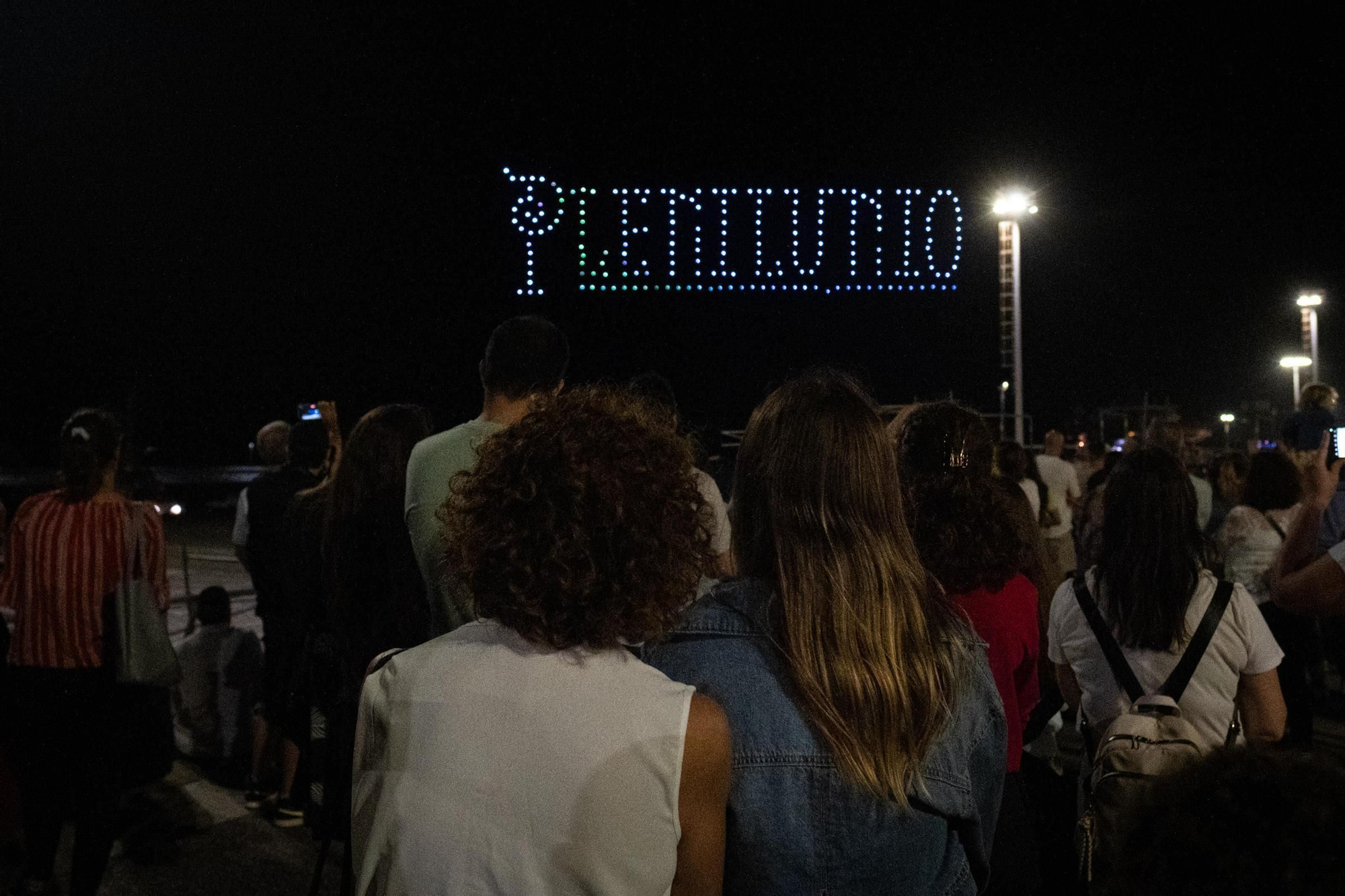 Espectáculo de drones para abrir Plenilunio