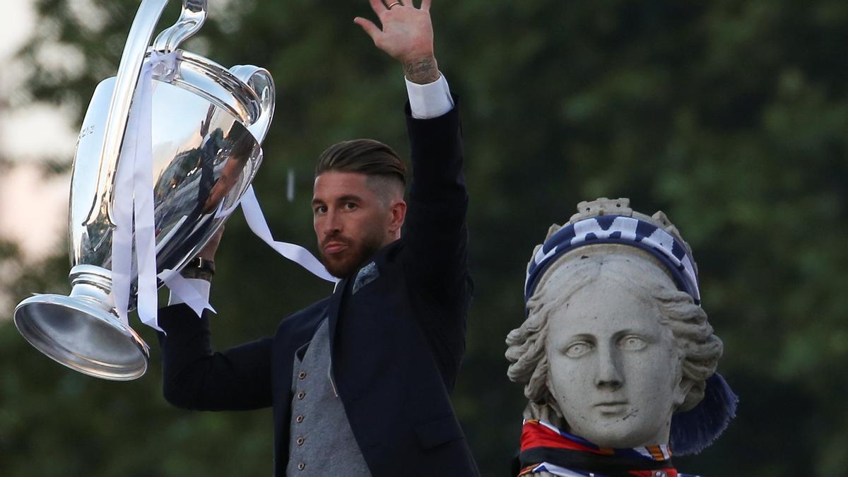 La trayectoria de Sergio Ramos en el Real Madrid, en imágenes