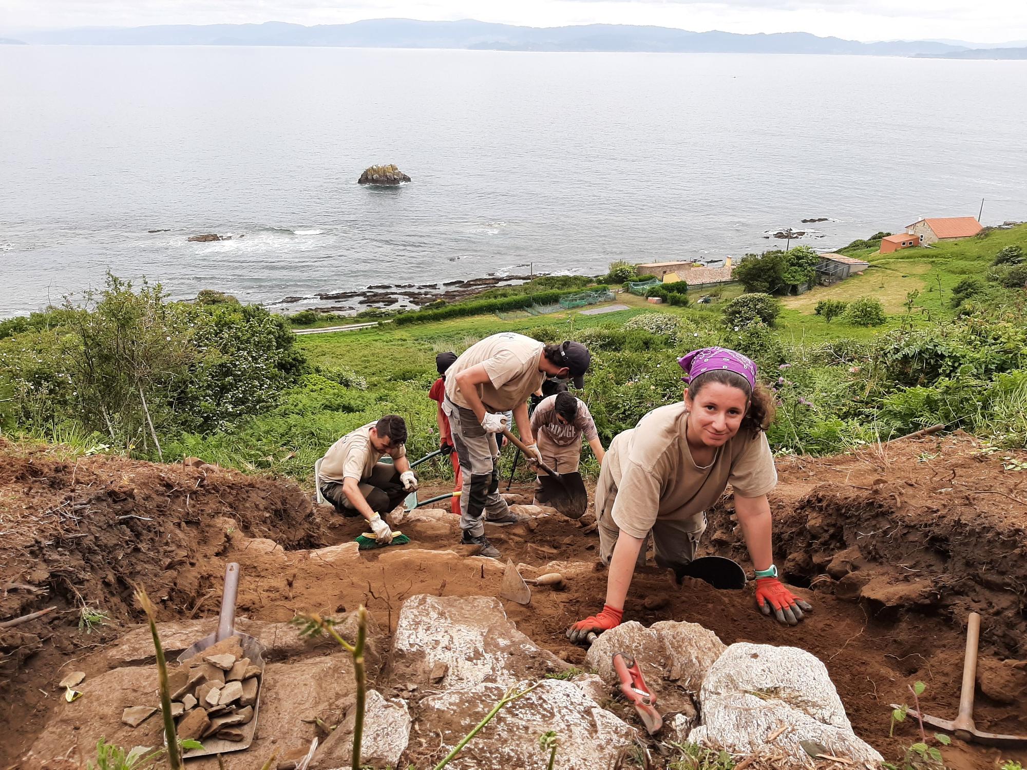Las excavaciones arqueológicas en la isla de Ons