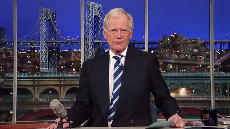 El mítico presentador estadounidense David Letterman.