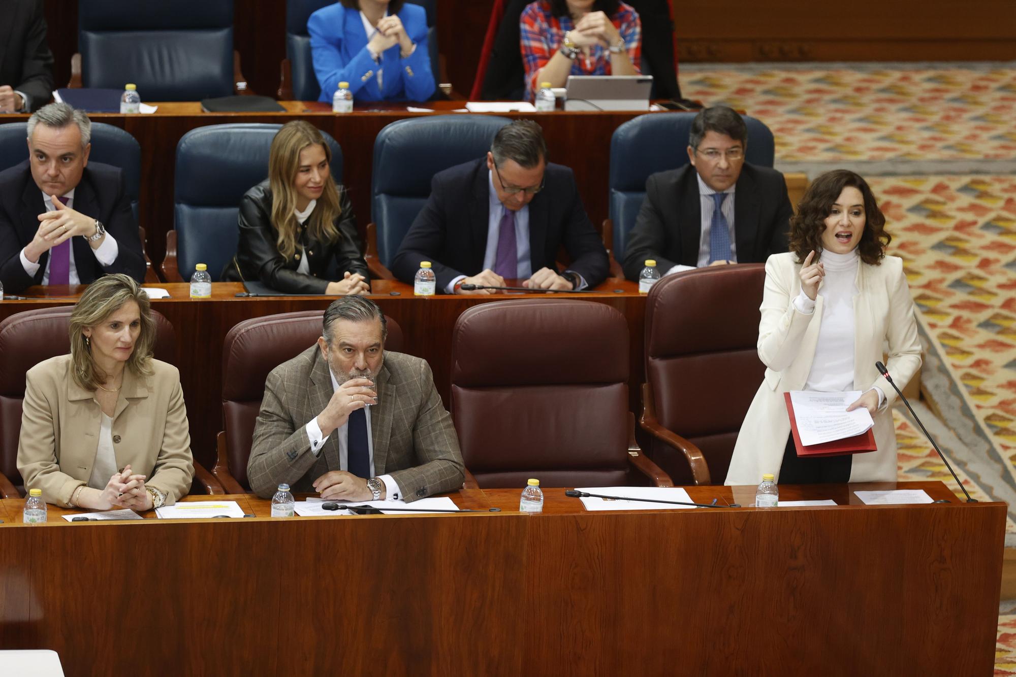 Pleno de la Asamblea de Madrid