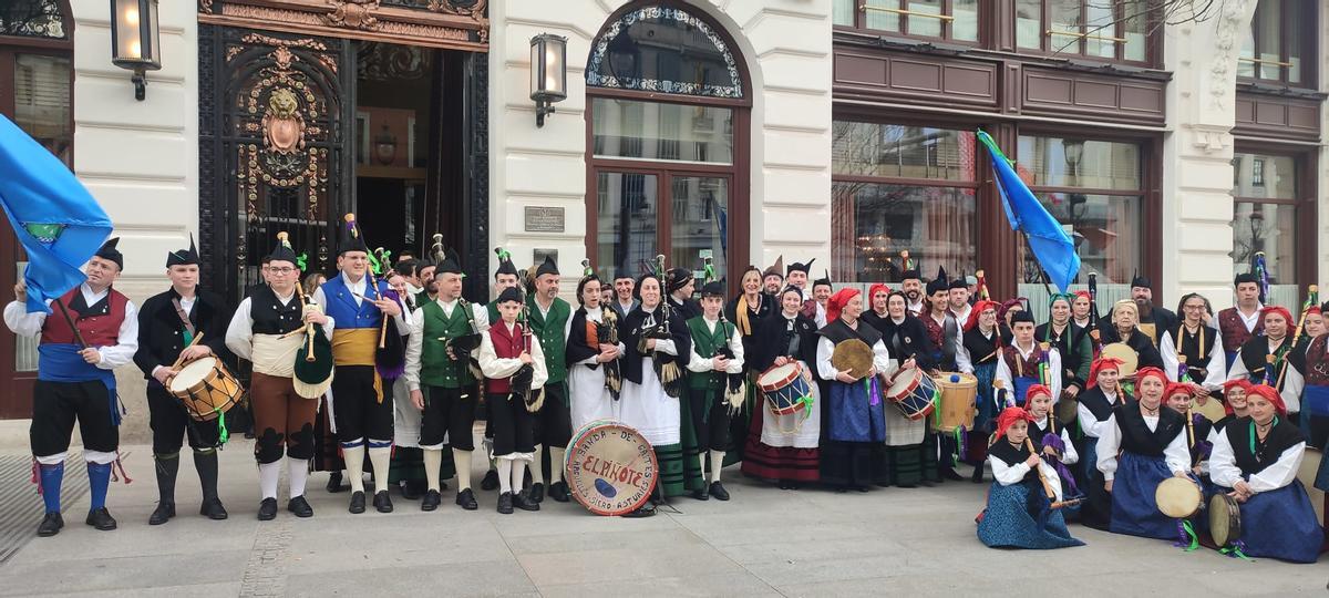 La Bandona de Siero, en Madrid