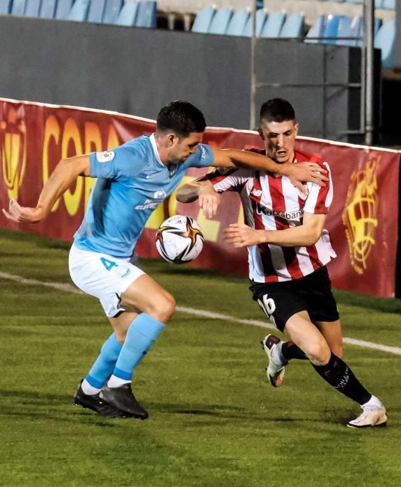 Partido de Copa del Rey entre UD Ibiza y Athletic Club