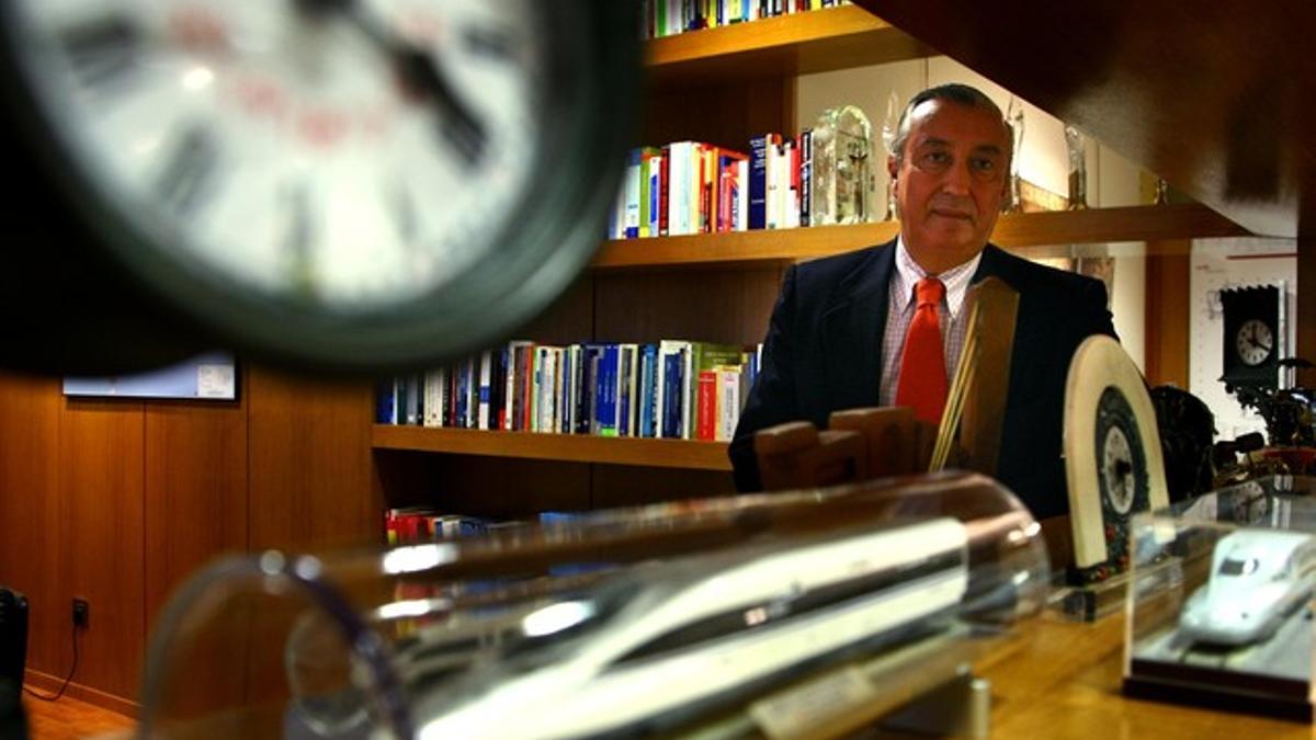 Julio Gomez-Pomar, en su despacho en la sede de la compañía. AGUSTIN CATALAN
