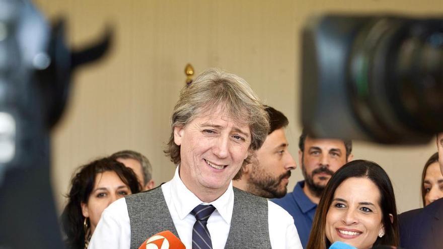 Carlos Martínez se muestra convencido de que "más pronto que tarde y de aquí a 2027" podrá arrebatar el Gobierno autonómico a Mañueco