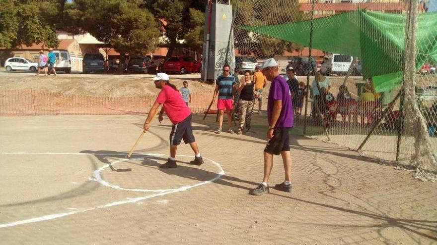 Concurso de lanzamiento de azaón en Jumilla