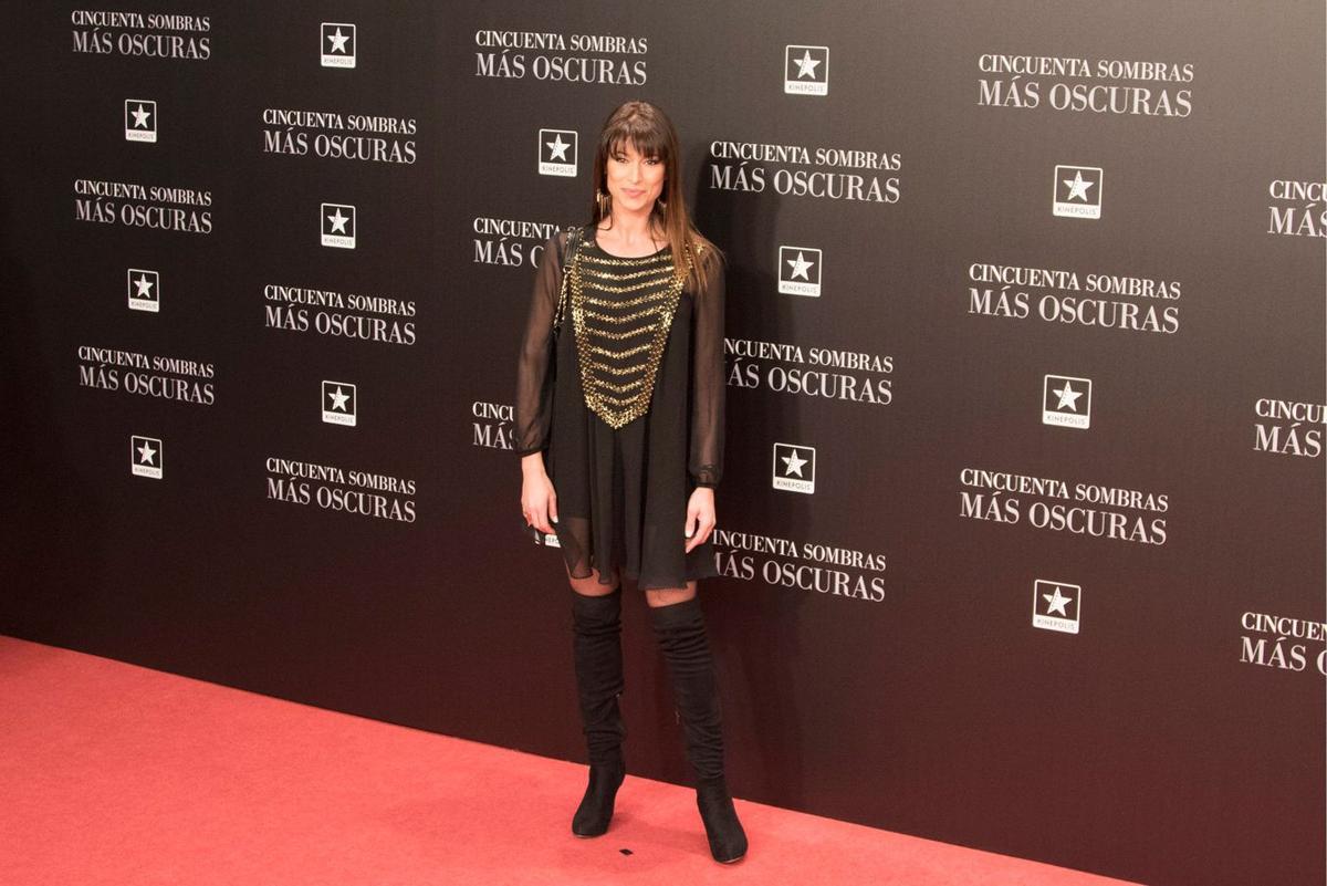 Estreno '50 sombras más oscuras' Madrid: Sonia Ferrer