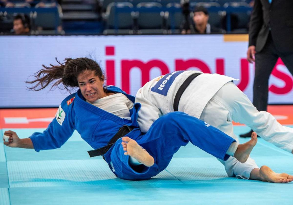 La judoka espanyola Cristina Cabaña cau eliminada als vuitens de final La judoka espanyola Cristina Cabaña cau eliminada als vuitens de final
