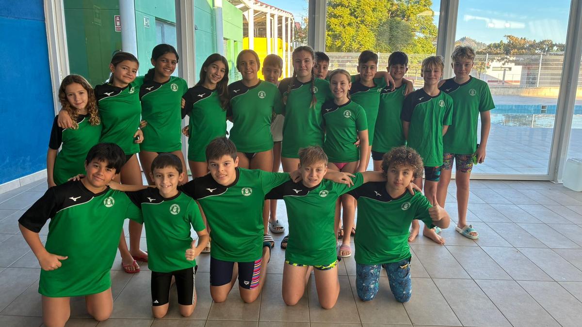 Los y las alevines del NiE Gandia en la 2ª jornada liguera provincial