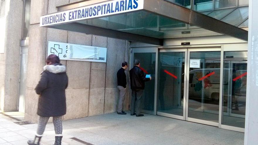 Puerta de entrada del PAC en Vigo // Archivo