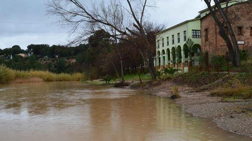 Gran crecida del río Mijares a su paso por Vila-real y Almassora