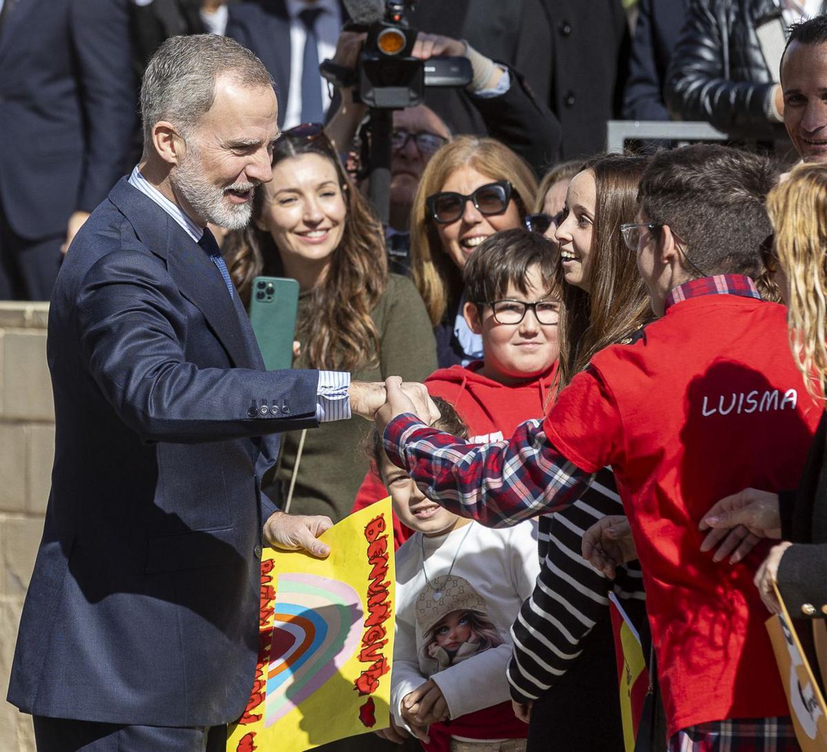 Felip VI vol acudir a més actes de "reconciliació entre espanyols"