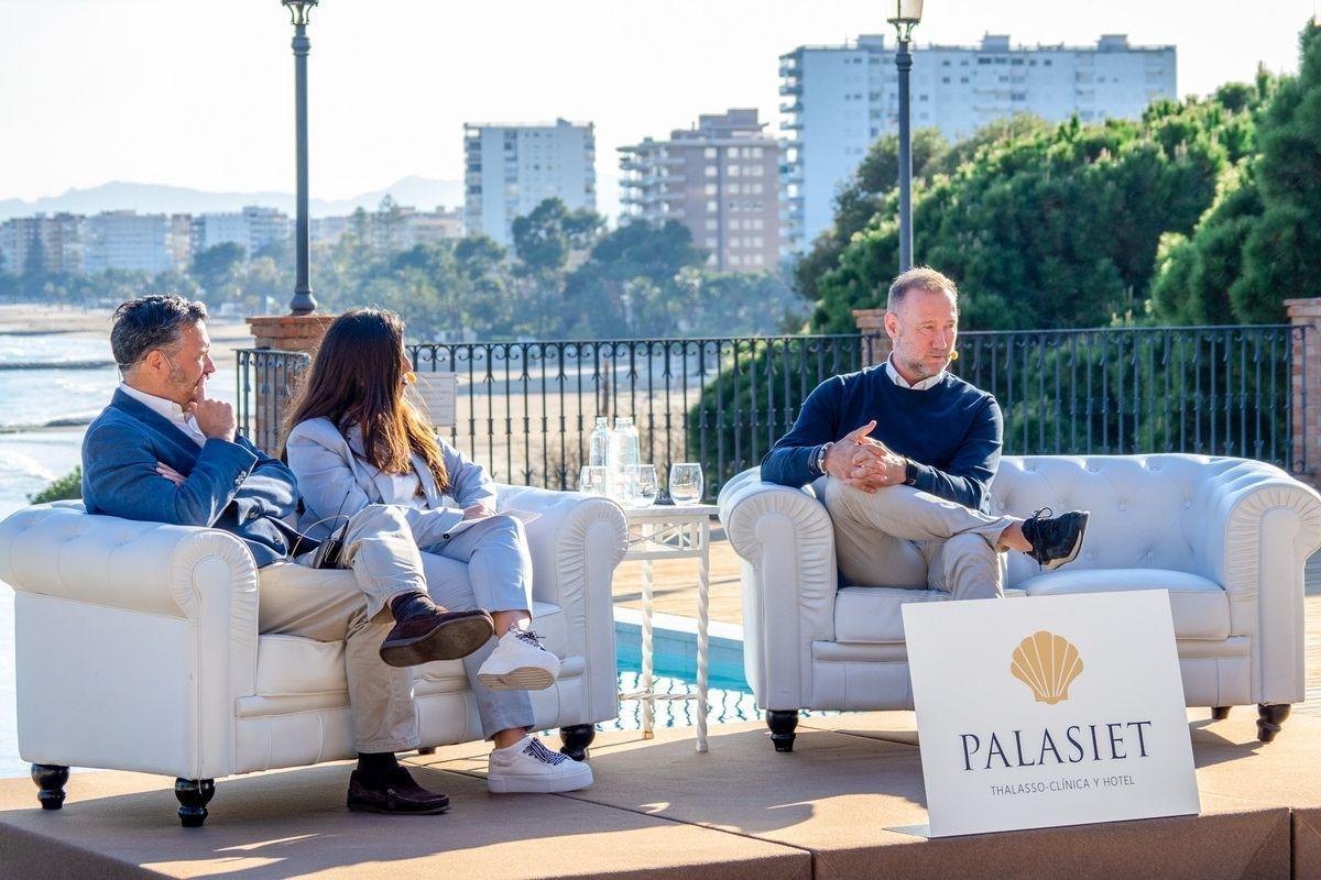 Pedro García Aguado partició en las Jornadas de Bienestar de Palasiet recientemente.