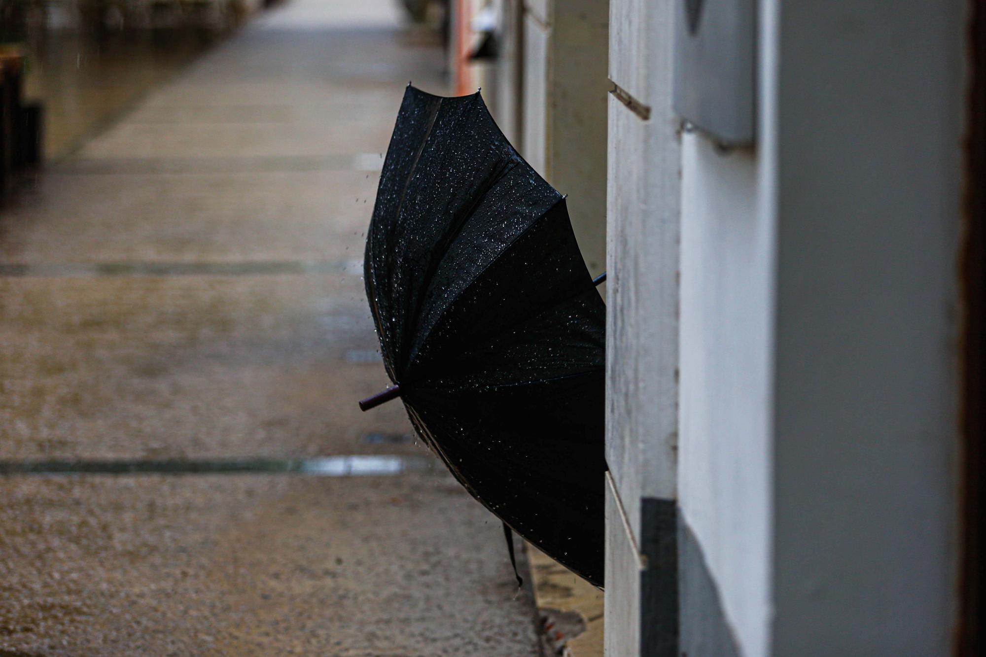 Fuertes tormentas en Ibiza y Formentera