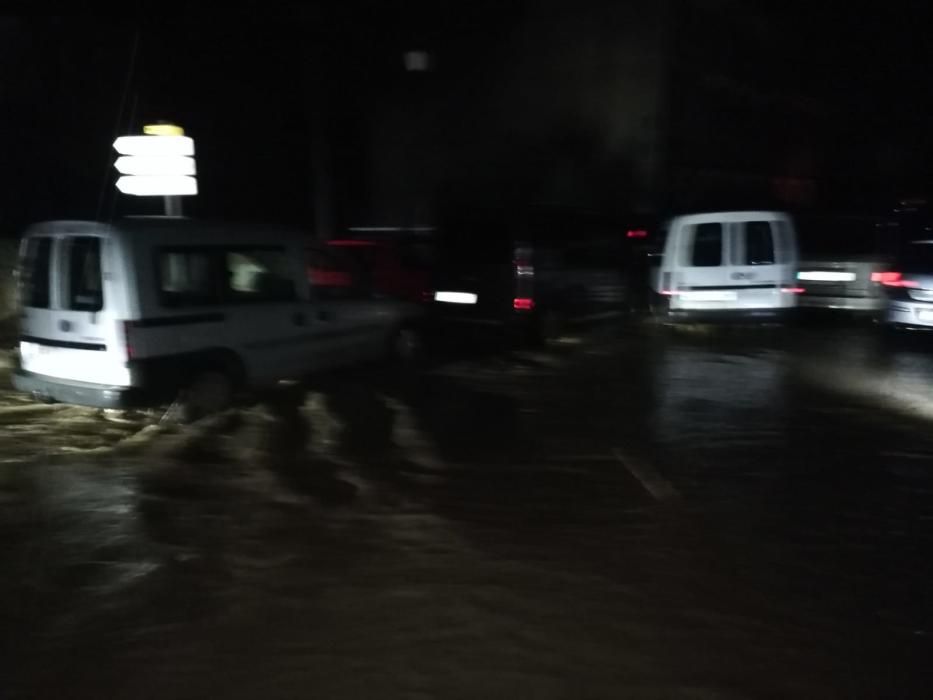 El centro de Sant Llorenç tras las inundaciones