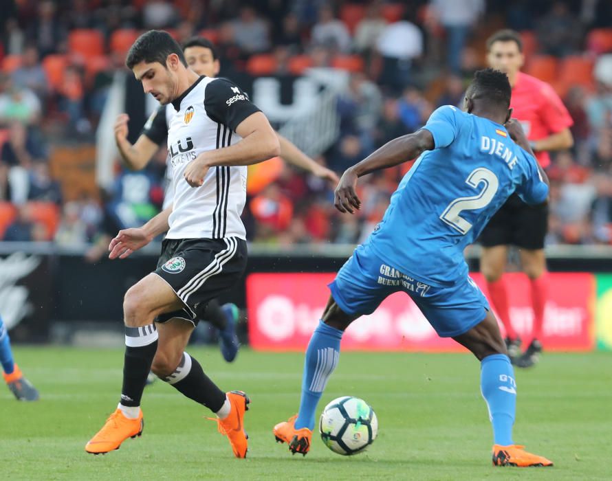 Valencia - Getafe, en imágenes