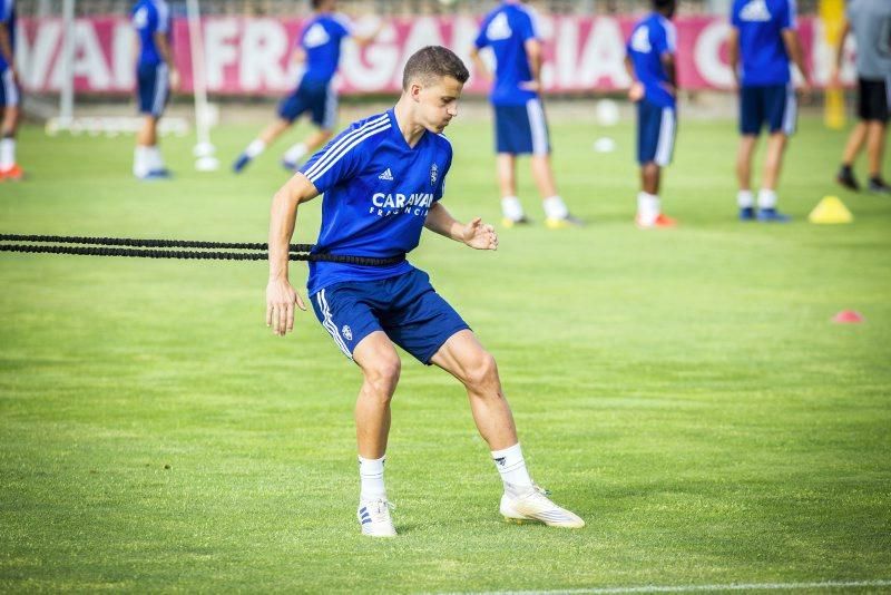 Entrenamiento del Real Zaragoza del 24 de julio