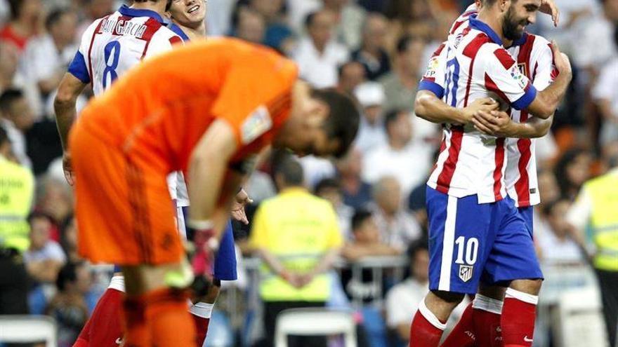 El Atlético vuelve a imponer su ley en el Bernabéu (1-2