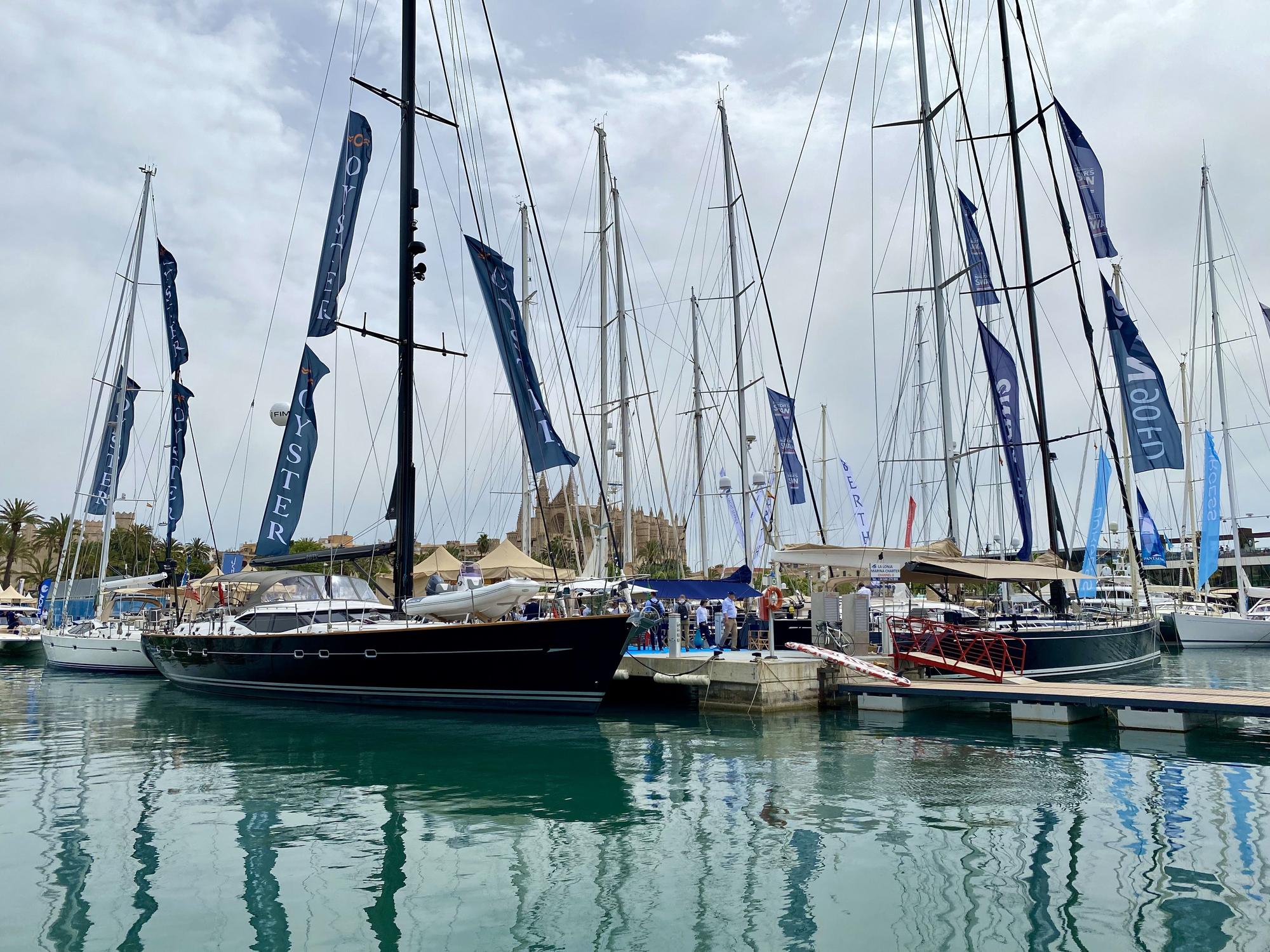 Las imágenes de la Palma International Boat Show, que abre sus puertas hasta el domingo en el Moll Vell