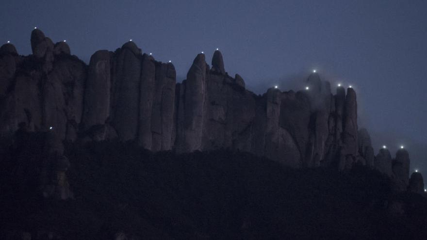 La muntanya de Montserrat