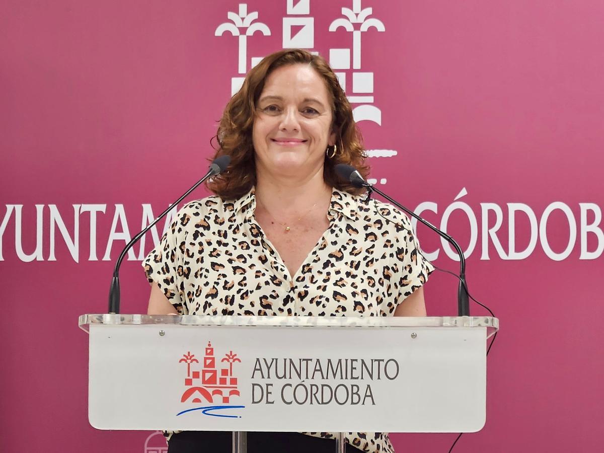 Isabel Bernal, concejala del PSOE en el Ayuntamiento de Córdoba.