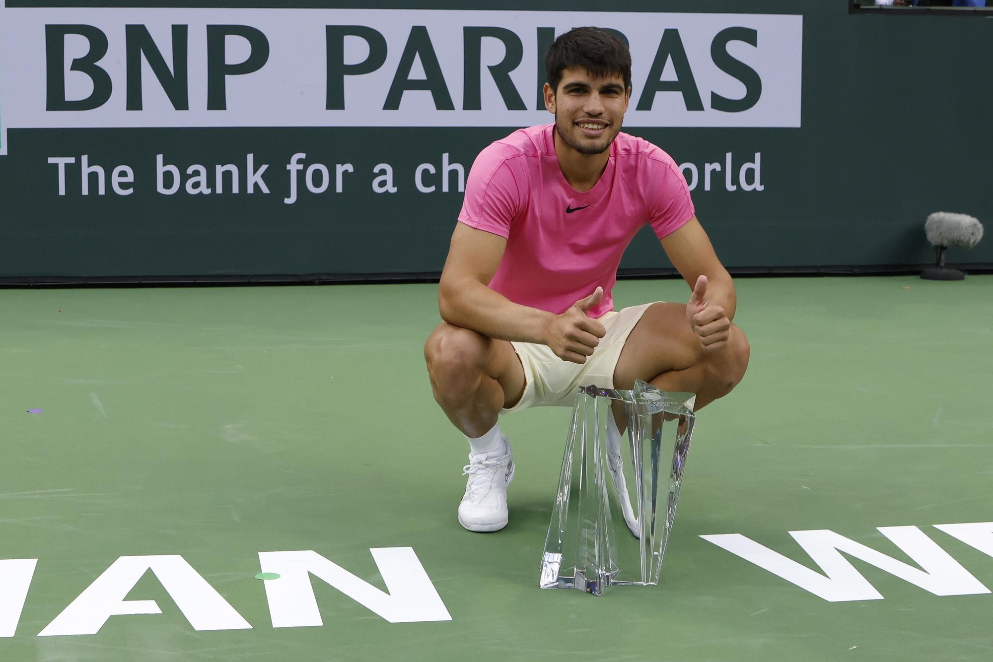 Final de Indian Wells: Carlos Alcaraz - Daniil Medvedev