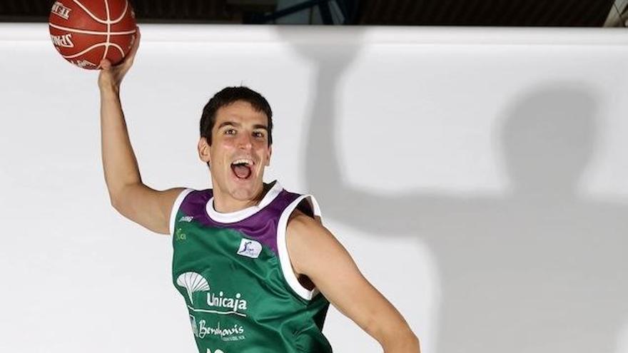 Carlos Suárez cumple su cuarta temporada en el Unicaja, en su mejor momento.