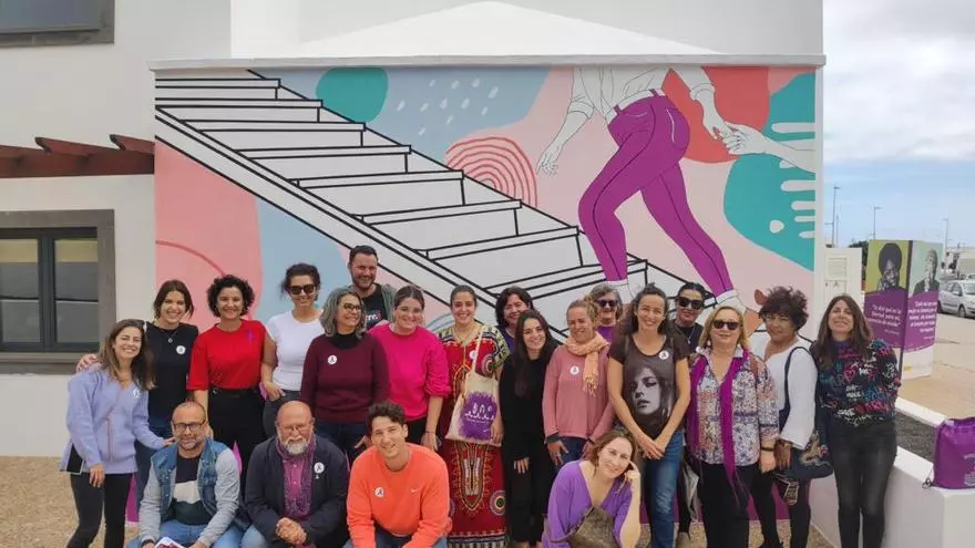 Tías pide igualdad y corresponsabilidad real en la celebración del Día de la Mujer